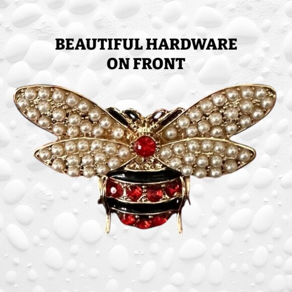 MULTI COLOURED ONLY Graffiti Queen Bee Crossbody Bag/Cell Phone NWT - Picture 8 of 8